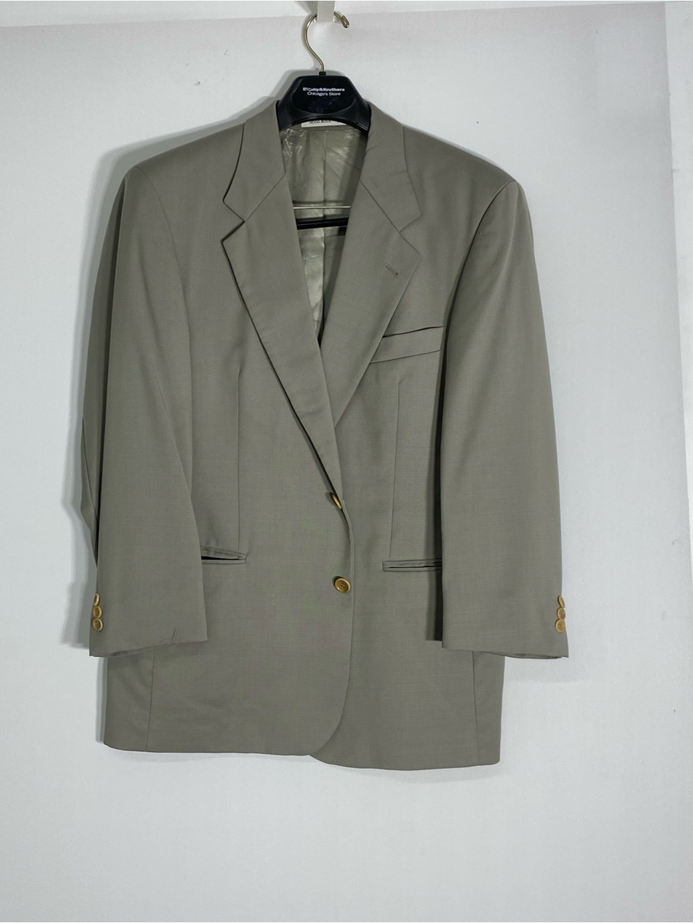 Hugo Boss grey suit